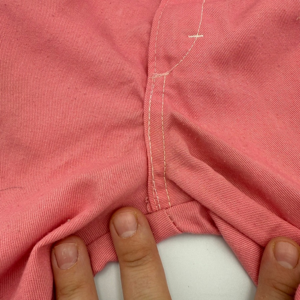 VTG 70-80s Garanimals Pink Kids 4-5T Pants Embroidered Hearts & Flowers, STAINED - Picture 3 of 14